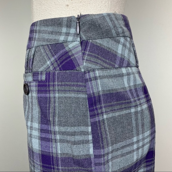 Vintage Tracy Evans Plaid Pencil Skirt - Picture 2 of 9
